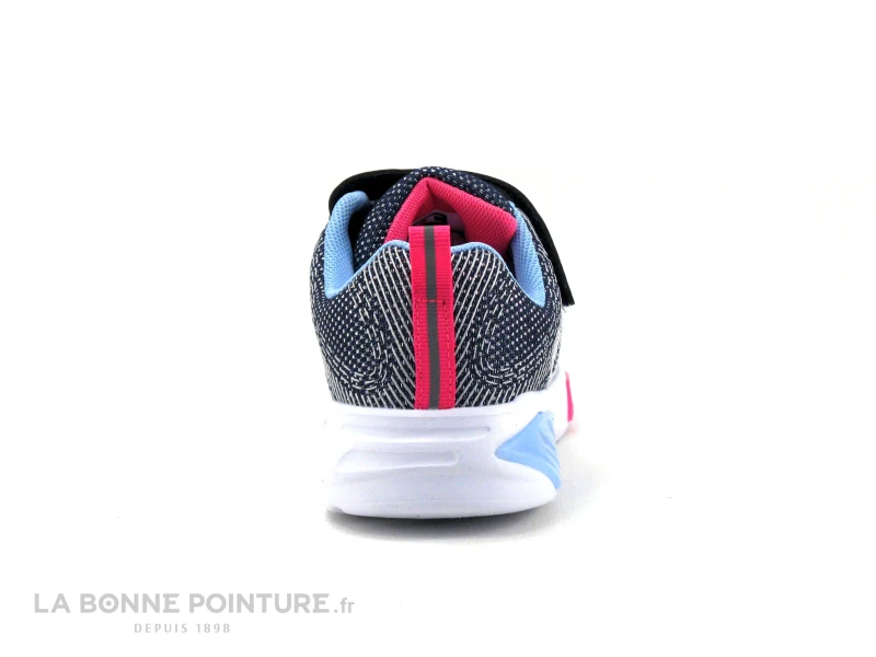 Champion WAVE G PS - Bleu Marine - Argent - Rose - Basket LED Fille 6 Champion WAVE G PS - Bleu Marine - Argent - Rose - Basket LED Fille – Image 4