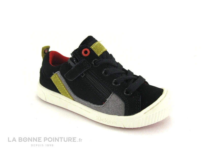 Kickers Zigzaguer Noir Jaune 349585-30 81 7 Kickers Zigzaguer Noir Jaune 349585-30 81 – Image 5