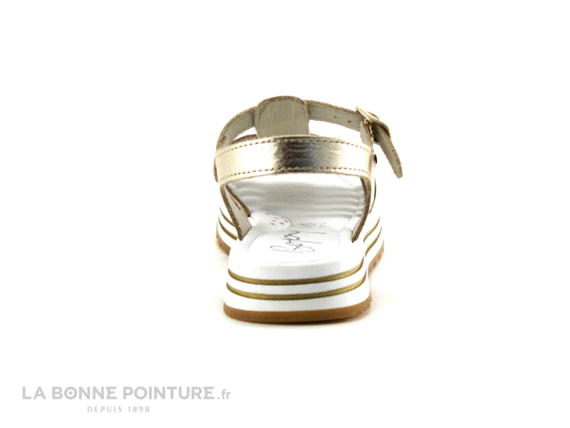 Bopy ECOLO Or Multicolore - Sandale Fille 6 Bopy ECOLO Or Multicolore - Sandale Fille – Image 4