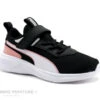 Puma SCORCH RUNNER Black Peony - Basket Fille Noire Et Rose