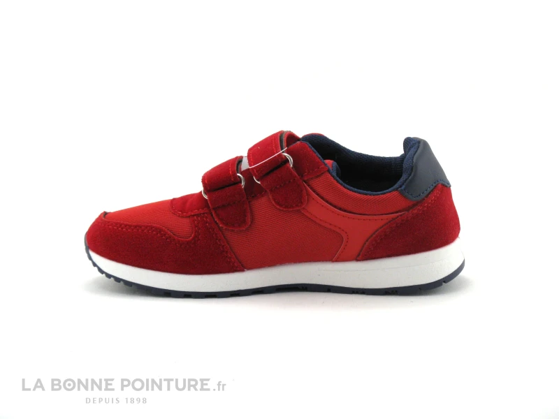 DT New York B313973 Red - Basket Rouge Enfant - 2 Velcros 4 DT New York B313973 Red - Basket Rouge Enfant - 2 Velcros – Image 2