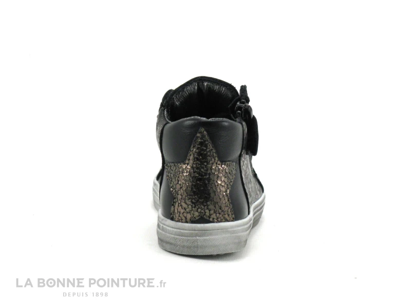Bopy SALAMATA Noir - Basket Montante Fille Avec Zip 6 Bopy SALAMATA Noir - Basket Montante Fille Avec Zip – Image 4