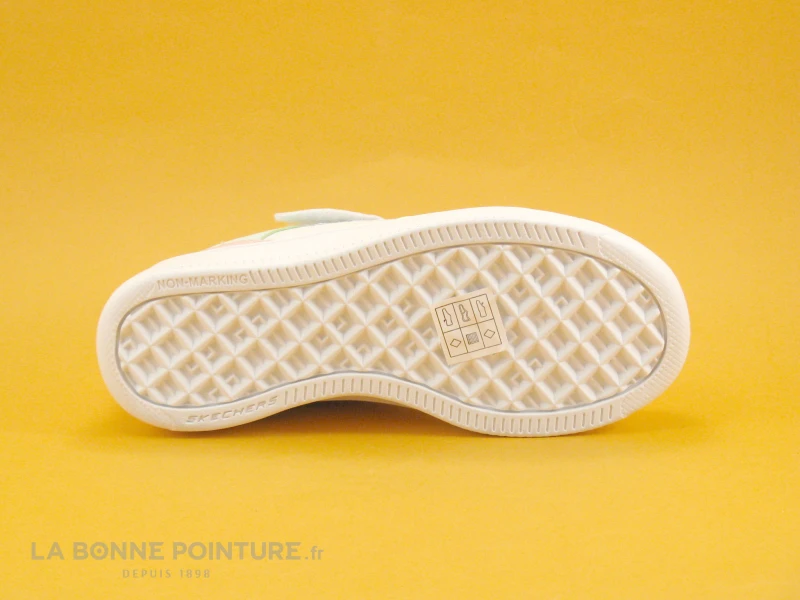 Skechers Street Girls - 310156L Sport Court - Basket Fille Blanc - Multi 9 Skechers Street Girls - 310156L Sport Court - Basket Fille Blanc - Multi – Image 7