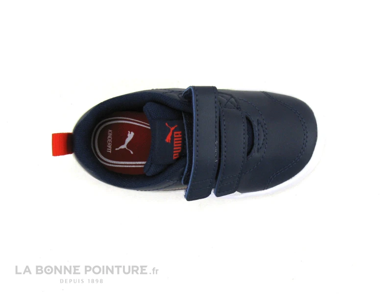 Puma COURTFLEX Bleu Marine - Basket Enfant Avec Scratches 8 Puma COURTFLEX Bleu Marine - Basket Enfant Avec Scratches – Image 6