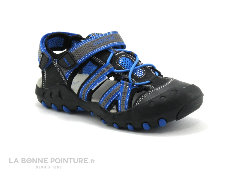 Geox J42E1C Sandale KYLE Black Blue 3 Geox J42E1C Sandale KYLE Black Blue