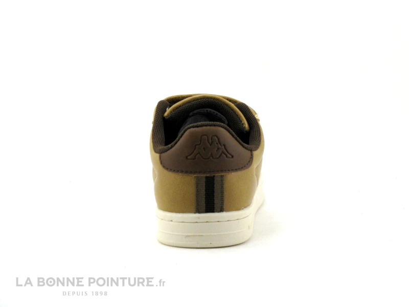 Kappa LOGO ALPHA 2V Yellow Tan - Dk Brown - Basket Velcro GARCON 5 Kappa LOGO ALPHA 2V Yellow Tan - Dk Brown - Basket Velcro GARCON – Image 3