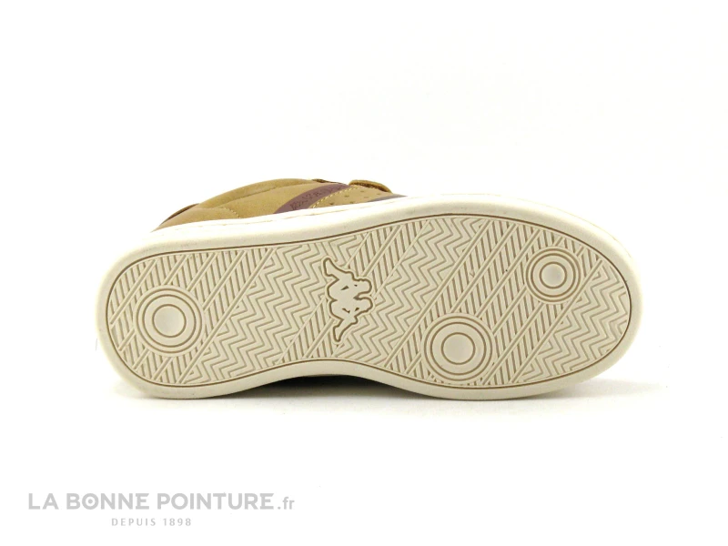 Kappa LOGO ALPHA 2V Yellow Tan - Dk Brown - Basket Velcro GARCON 8 Kappa LOGO ALPHA 2V Yellow Tan - Dk Brown - Basket Velcro GARCON – Image 6