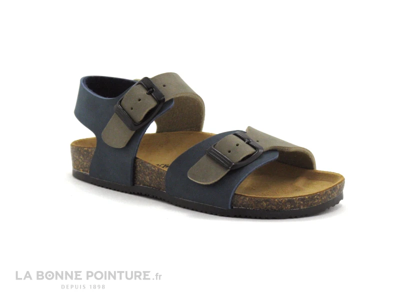 Biomodex 1805 Bleu Marron - Nu-pieds Reglable GARCON 7 Biomodex 1805 Bleu Marron - Nu-pieds Reglable GARCON – Image 5