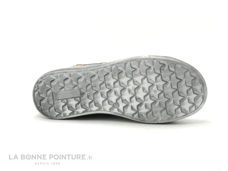 Bopy SECLAIR Noir Blanc Argent - Basket Basse Fille 9 Bopy SECLAIR Noir Blanc Argent - Basket Basse Fille – Image 7