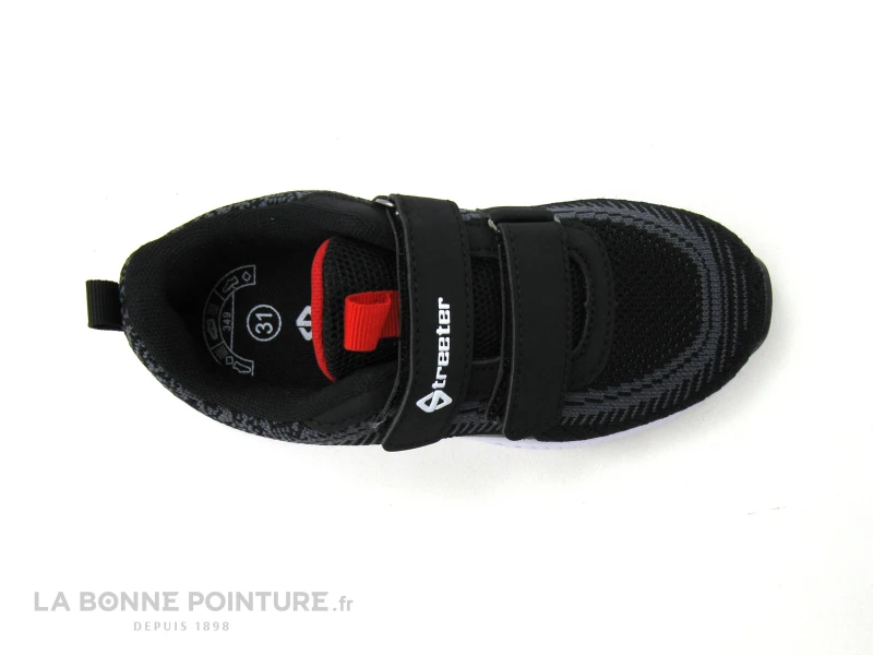 Streeter LAPALOS Noir - 2 Velcros - Basket Enfant 8 Streeter LAPALOS Noir - 2 Velcros - Basket Enfant – Image 6