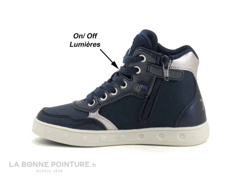 Geox Reine Des Neiges - SKYLIN - J268WE - Basket Montante Fille 5 Geox Reine Des Neiges - SKYLIN - J268WE - Basket Montante Fille – Image 3