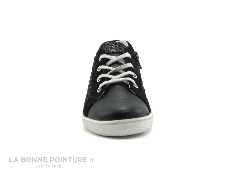 Minibel NABIA Noir Imp Argent - 1M1067 - Sneakers Fille 4 Minibel NABIA Noir Imp Argent - 1M1067 - Sneakers Fille – Image 2