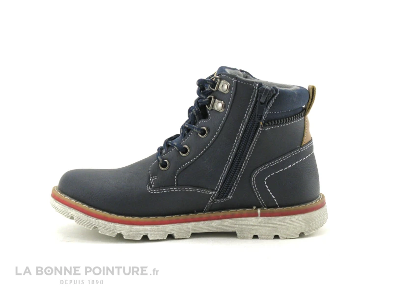Wipop WOLANT Marine - Chaussure Montante GARCON 5 Wipop WOLANT Marine - Chaussure Montante GARCON – Image 3