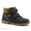 BM Footwear 2160106 Bleu Marine - Boots GARCON 2 Velcros
