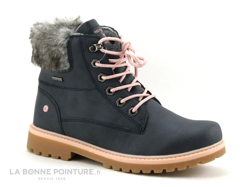 Lico ANOUK 320299 - Bleu Marine - Rose - Bottine Mode Fille 3 Lico ANOUK 320299 - Bleu Marine - Rose - Bottine Mode Fille