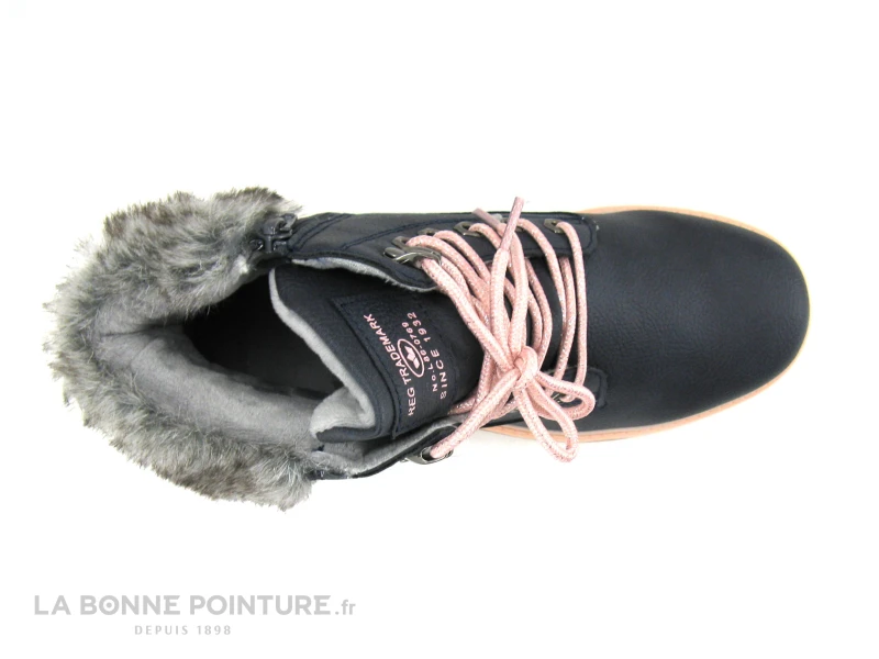 Lico ANOUK 320299 - Bleu Marine - Rose - Bottine Mode Fille 5 Lico ANOUK 320299 - Bleu Marine - Rose - Bottine Mode Fille – Image 3