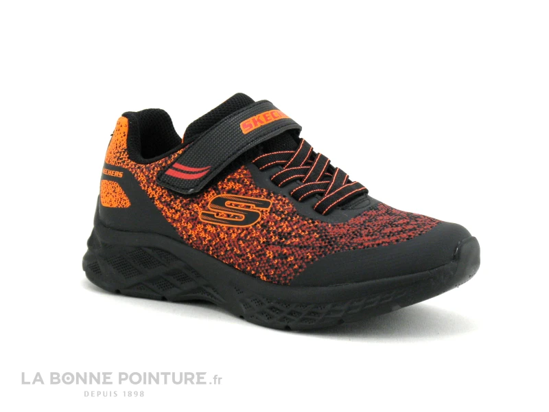 Skechers 403920L MICROSPEC II - Black Red - Basket GARCON 7 Skechers 403920L MICROSPEC II - Black Red - Basket GARCON – Image 5