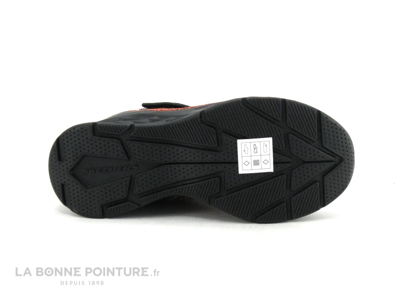 Skechers 403920L MICROSPEC II - Black Red - Basket GARCON 9 Skechers 403920L MICROSPEC II - Black Red - Basket GARCON – Image 7