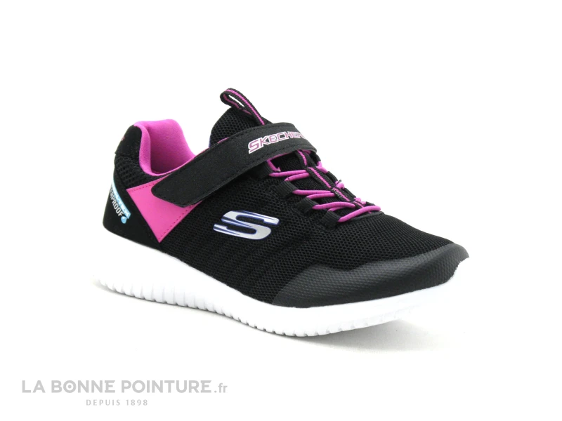 Skechers RAINY RUNNER 81533 Black Hot Pink - Basket Fille 3 Skechers RAINY RUNNER 81533 Black Hot Pink - Basket Fille