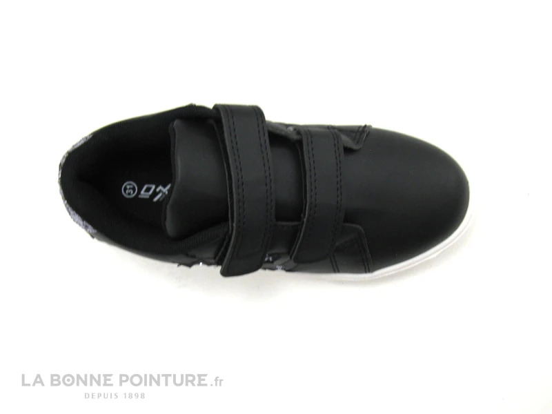 Oxide DOWEN Noir Mat - 10934 - Etoiles Paillettes - Sneakers Fille 5 Oxide DOWEN Noir Mat - 10934 - Etoiles Paillettes - Sneakers Fille – Image 3