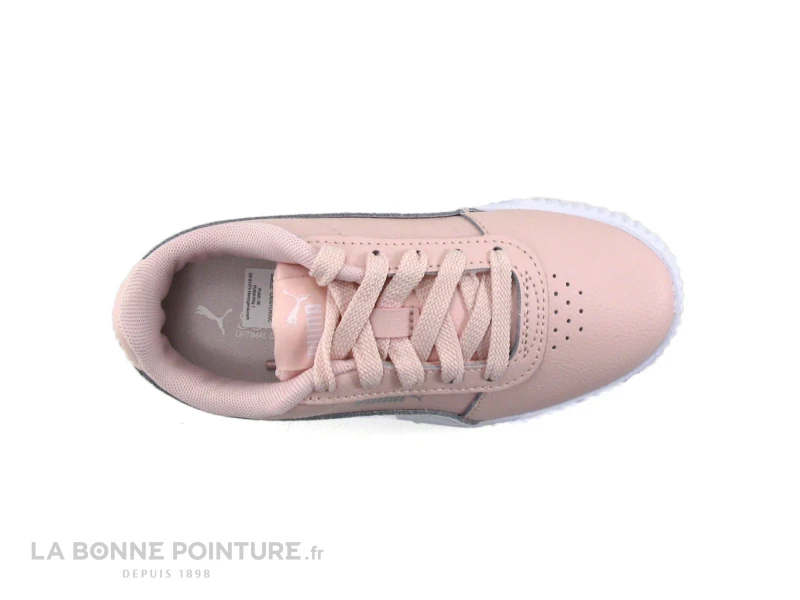 Puma PS CARINA 370678Y33 - Basket Fille Rose Et Blanche 8 Puma PS CARINA 370678Y33 - Basket Fille Rose Et Blanche – Image 6