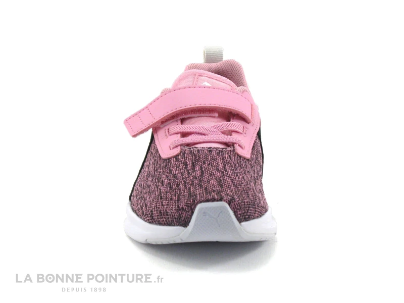 Puma COMET 2 Rose - Basket Fille Avec Elastique Et Scratch 4 Puma COMET 2 Rose - Basket Fille Avec Elastique Et Scratch – Image 2