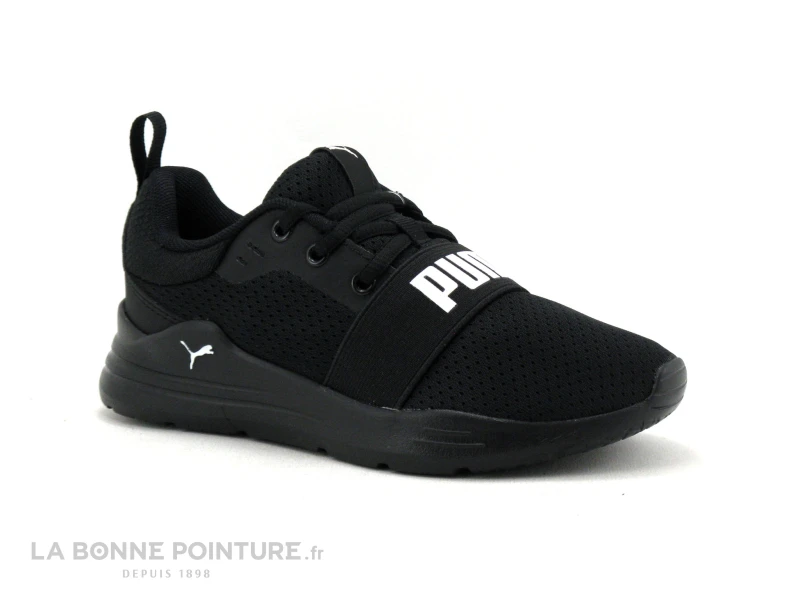 Puma WIRED RUN PS - Basket Noire Enfant 7 Puma WIRED RUN PS - Basket Noire Enfant – Image 5