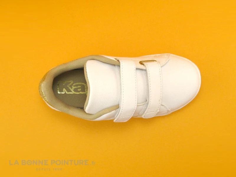 Kappa PALAVELA 30362U0 White Natural Beige - Basket Enfant 8 Kappa PALAVELA 30362U0 White Natural Beige - Basket Enfant – Image 6