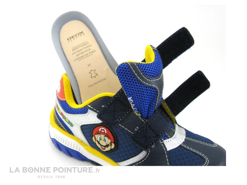 Geox SUPER MARIO J25AXA Tuono Navy Royal - Basket Enfant A Scratches 8 Geox SUPER MARIO J25AXA Tuono Navy Royal - Basket Enfant A Scratches – Image 6