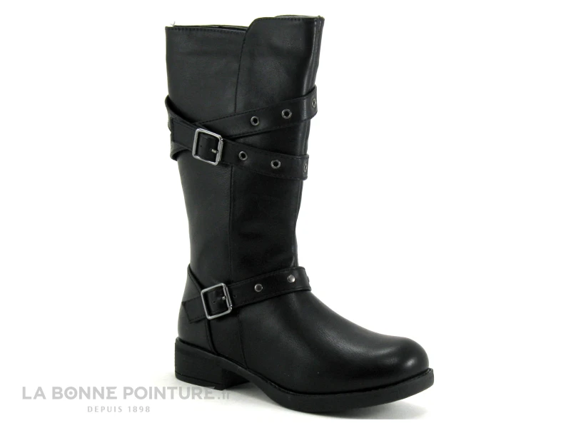 Wipop DAGGER Noir - Botte Fille 3 Wipop DAGGER Noir - Botte Fille