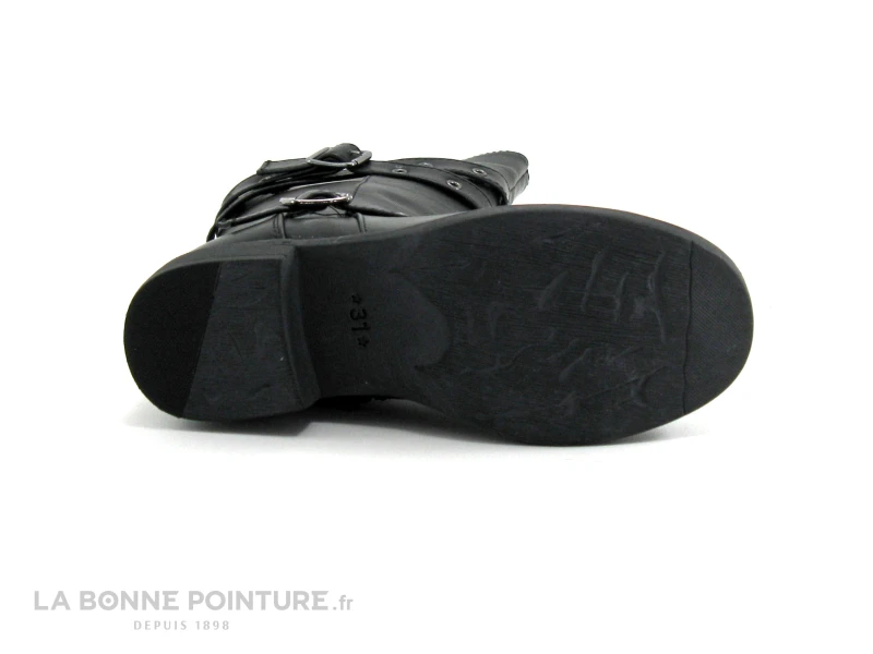 Wipop DAGGER Noir - Botte Fille 9 Wipop DAGGER Noir - Botte Fille – Image 7