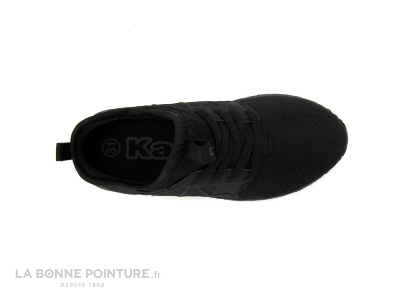 Kappa SAN DIEGO ELASTIC KID Black - 3117LTW - Basket Noire Enfant 8 Kappa SAN DIEGO ELASTIC KID Black - 3117LTW - Basket Noire Enfant – Image 6