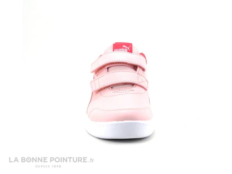 Puma COURTFLEX V2 V PS 371543-25 - Basket Fille Rose A Scratches 4 Puma COURTFLEX V2 V PS 371543-25 - Basket Fille Rose A Scratches – Image 2