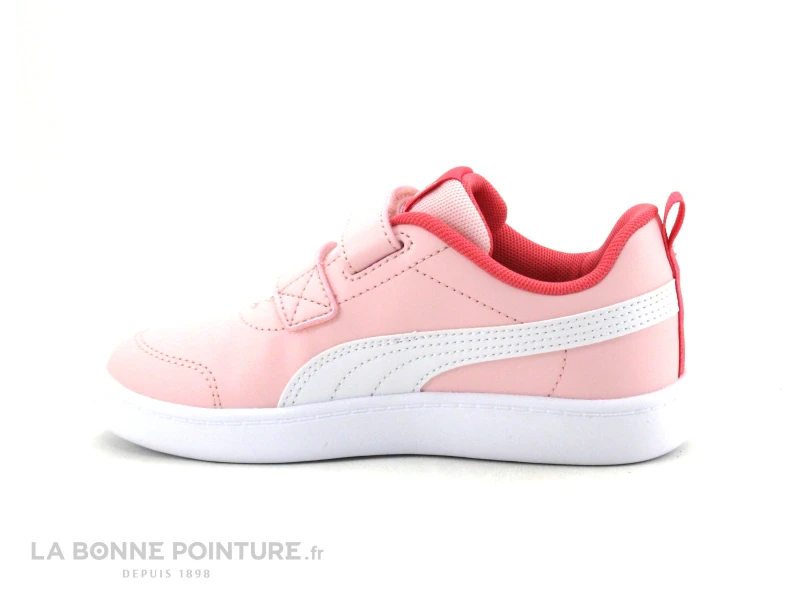 Puma COURTFLEX V2 V PS 371543-25 - Basket Fille Rose A Scratches 5 Puma COURTFLEX V2 V PS 371543-25 - Basket Fille Rose A Scratches – Image 3