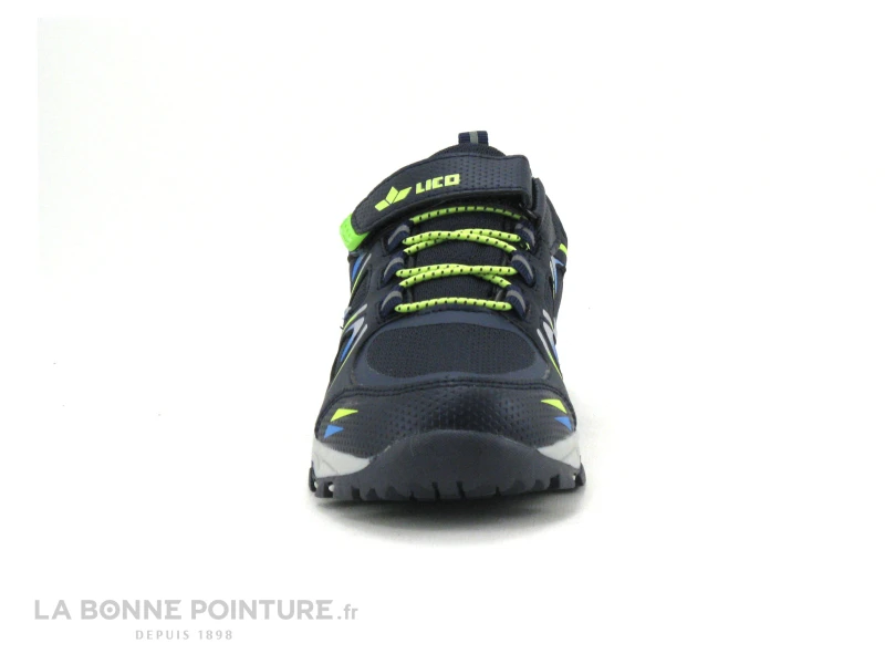 Lico ALLEN VS 420170 Bleu Marine - Turquoise - Lemon - Basket Enfant 4 Lico ALLEN VS 420170 Bleu Marine - Turquoise - Lemon - Basket Enfant – Image 2