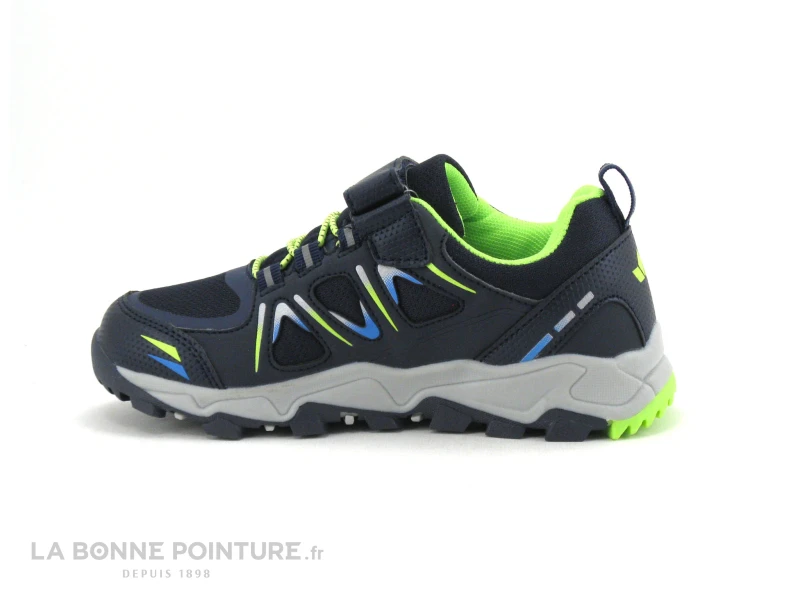 Lico ALLEN VS 420170 Bleu Marine - Turquoise - Lemon - Basket Enfant 5 Lico ALLEN VS 420170 Bleu Marine - Turquoise - Lemon - Basket Enfant – Image 3