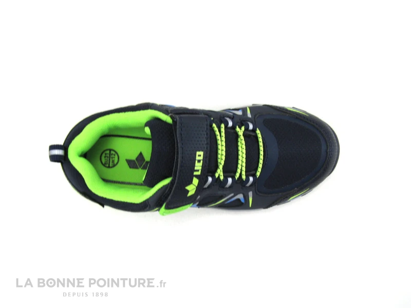 Lico ALLEN VS 420170 Bleu Marine - Turquoise - Lemon - Basket Enfant 8 Lico ALLEN VS 420170 Bleu Marine - Turquoise - Lemon - Basket Enfant – Image 6