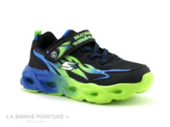 Skechers Lights 400103 Thermo Flash - Heat Flux - Noir Bleu Jaune - Basket -Skechery Boutique cd24607c73b9e66c561f35ea11d5d5ef img 6990.jpg 180184