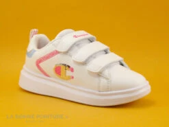 Champion ANGEL S32197 - Basket Fille Blanche - 3 Velcros -Skechery Boutique cd24607c73b9e66c561f35ea11d5d5ef img 7448.jpg 168553