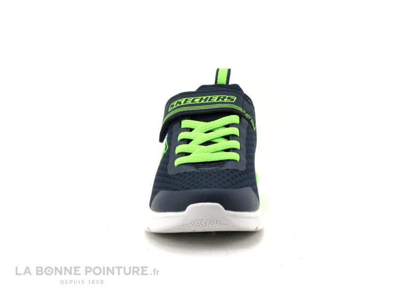 Skechers 403773 Microspec Max GORVIX Navy Lime - Basket GARCON 4 Skechers 403773 Microspec Max GORVIX Navy Lime - Basket GARCON – Image 2