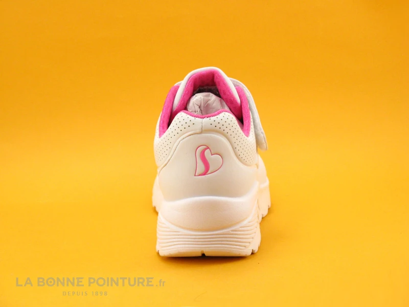 Skechers UNO LITE Blanc 310451L - Basket Fille Skechers Street 6 Skechers UNO LITE Blanc 310451L - Basket Fille Skechers Street – Image 4