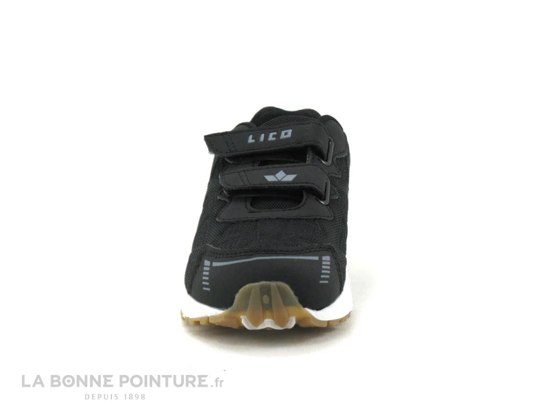 Lico FLORI V Noir Gris - Basket Enfant Avec Scratches 4 Lico FLORI V Noir Gris - Basket Enfant Avec Scratches – Image 2