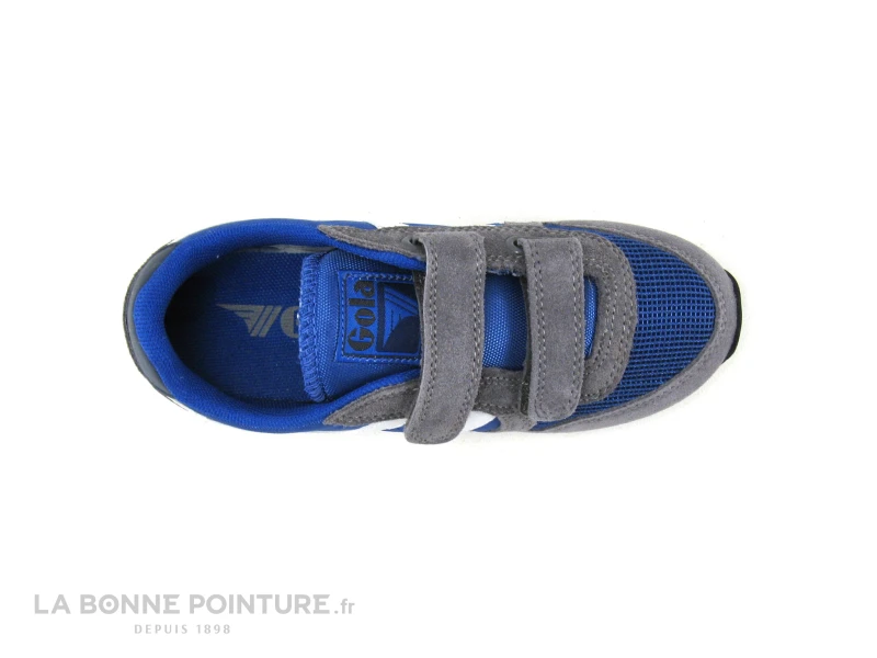 Gola DAYTONA Strap - CKA159EX - Bleu Gris - Basket Velcro GARCON 8 Gola DAYTONA Strap - CKA159EX - Bleu Gris - Basket Velcro GARCON – Image 6