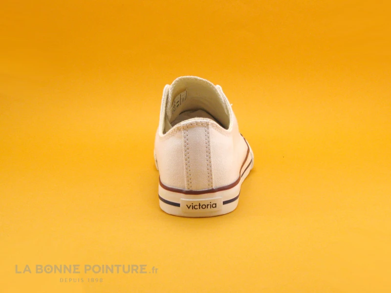 Victoria 06550 Blanc - Basket Basse Toile - Enfant 6 Victoria 06550 Blanc - Basket Basse Toile - Enfant – Image 4