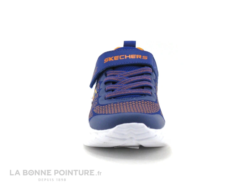 Skechers 403753L Nitro Sprint - Bleu Orange - Basket GARCON 4 Skechers 403753L Nitro Sprint - Bleu Orange - Basket GARCON – Image 2