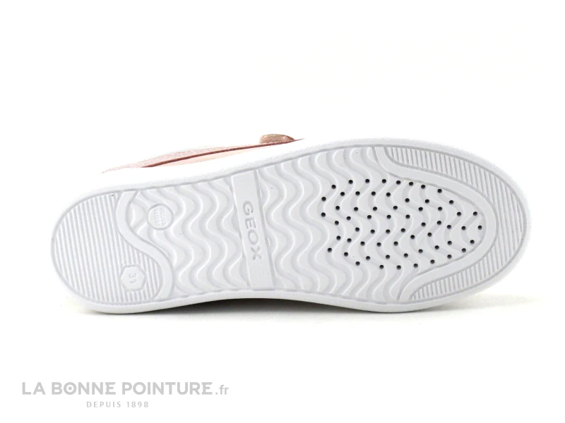 Geox DJROCK Rose - J154MC - Basket Fille Avec Brides Velcro 9 Geox DJROCK Rose - J154MC - Basket Fille Avec Brides Velcro – Image 7