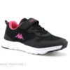 Kappa Logo Delvis EV Kid Black Fuchsia 381B86W - Basket Fille
