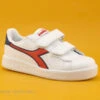 Diadora GAME P PS White Aurora Red - Basket Bleu Blanc Rouge - 2 Velcros -Skechery Boutique cd24607c73b9e66c561f35ea11d5d5ef img 9315.jpg 170708