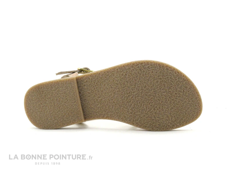 Wipop PLACTON Rose Nude Metallise - Sandale Fille 8 Wipop PLACTON Rose Nude Metallise - Sandale Fille – Image 6